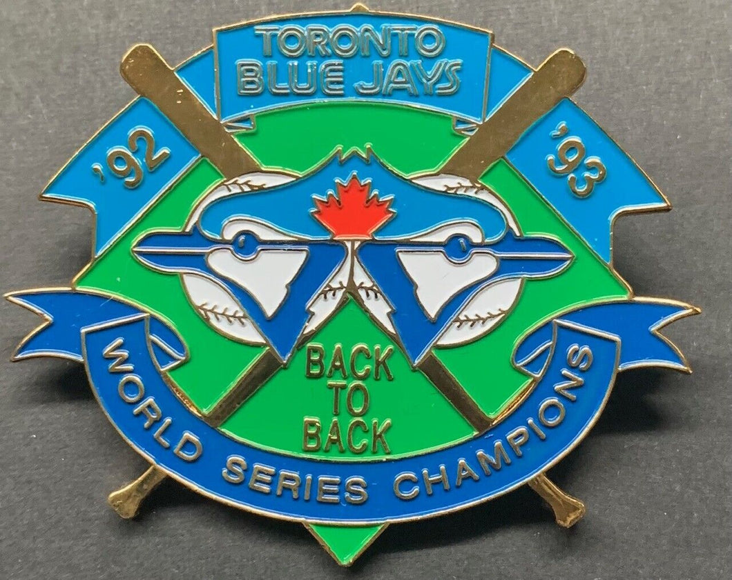 Vintage Toronto Blue Jays 1992 1993 World Series Champions