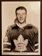1966-67 Pete Stemkowski Maple Leaf Gardens Photo Maple Leafs Cup Winning Season