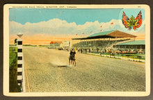 Load image into Gallery viewer, 1916 Devonshire Race Track Ontario Old Vintage Postcard Horse Racing Unposted
