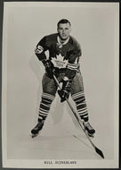 1968-69 NHL Hockey Toronto Maple Leafs Bill Sutherland Team Issued Photo Vintage
