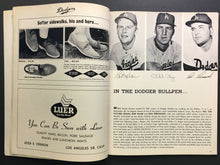 Load image into Gallery viewer, 1966 World Series MLB Baseball Program LA Dodgers vs Baltimore Orioles Koufax

