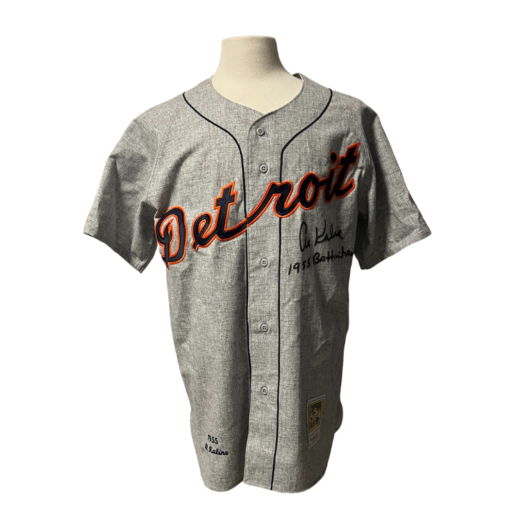 Al Kaline Autographed Detroit Tigers MLB Baseball Cooperstown Jersey S Glory Days Sports