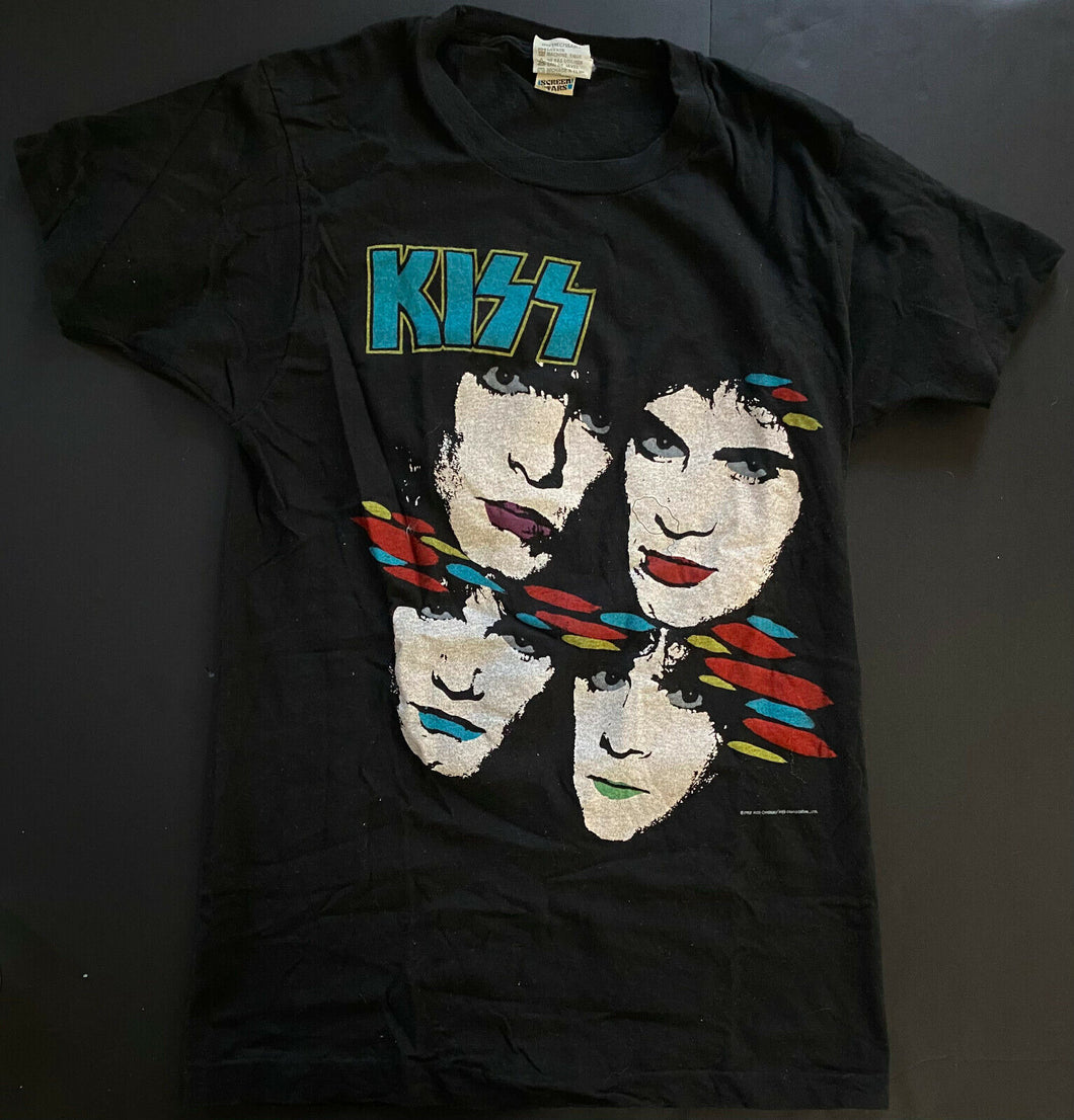 Kiss Asylum World Tour 1985/86 Concert T-Shirt Size Large Original Screen Stars