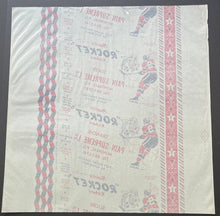Load image into Gallery viewer, 1950 - 1960 Pain Supreme Ltd Maurice Richard Bread Wrapper Error NHL Hockey
