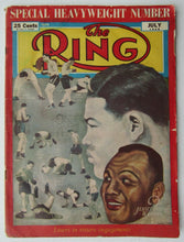Load image into Gallery viewer, 1948-1949 The Ring Boxing Magazine Lot Of 6 Programs Vintage Early Fights
