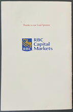 Load image into Gallery viewer, 2009 Canadian Association of New York Awards Program Montreal Canadiens 100th
