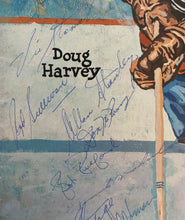Load image into Gallery viewer, 1960 Montreal Forum NHL Hockey All Star Game Program Autographed x19 Signed JSA
