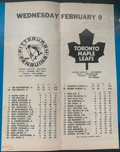 Load image into Gallery viewer, 1971/72 Toronto Maple Leafs Signed x12 Program Horton Sittler NHL HOF LOA VTG
