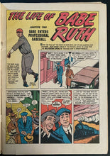 Load image into Gallery viewer, Babe Ruth Sports Comic 2nd Issue June 1949 Vintage New York Yankees MLB Baseball
