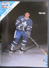 Load image into Gallery viewer, 1991-92 NHL Hockey Program Autographed Cover x25 Toronto vs Edmonton Oilers
