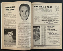 Load image into Gallery viewer, 1962-63 NHL Hockey Toronto Maple Leafs Stanley Cup Clincher Game Program
