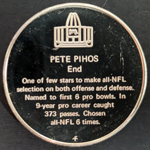 Load image into Gallery viewer, 1972 Pete Pihos Pro Football Hall Of Fame Medal Franklin Mint 1 Troy Oz NFL
