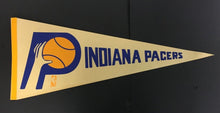 Load image into Gallery viewer, 1970 Indiana Pacers Pennant Vintage NBA Basketball 30&quot; Sharp Tip
