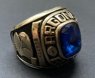 1973 Toronto Argos 10K Gold Jostens Alumni Ring Size 11 Vintage CFL Argonauts