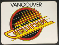 Vintage 1980's NHL Hockey Vancouver Canucks Logo Decal Sticker Unused Sports