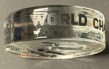Load image into Gallery viewer, 1969 World Ice Hockey Championships Crystal Puck Stockholm Sweden USSR Wins Gold

