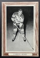 1950-64 Beehive Corn Syrup Group 3 Camille Henry Hockey Photo NHL