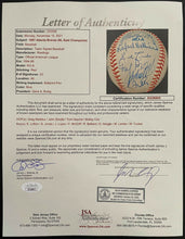 Load image into Gallery viewer, 1997 Atlanta Braves Team Signed Rawlings Baseball 23 Autos Maddux Smoltz JSA LOA
