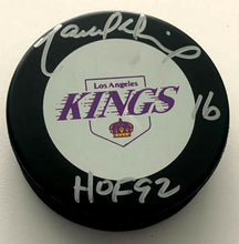 Load image into Gallery viewer, Marcel Dionne Signed Los Angeles Kings NHL Hockey Puck Autographed HOF 92
