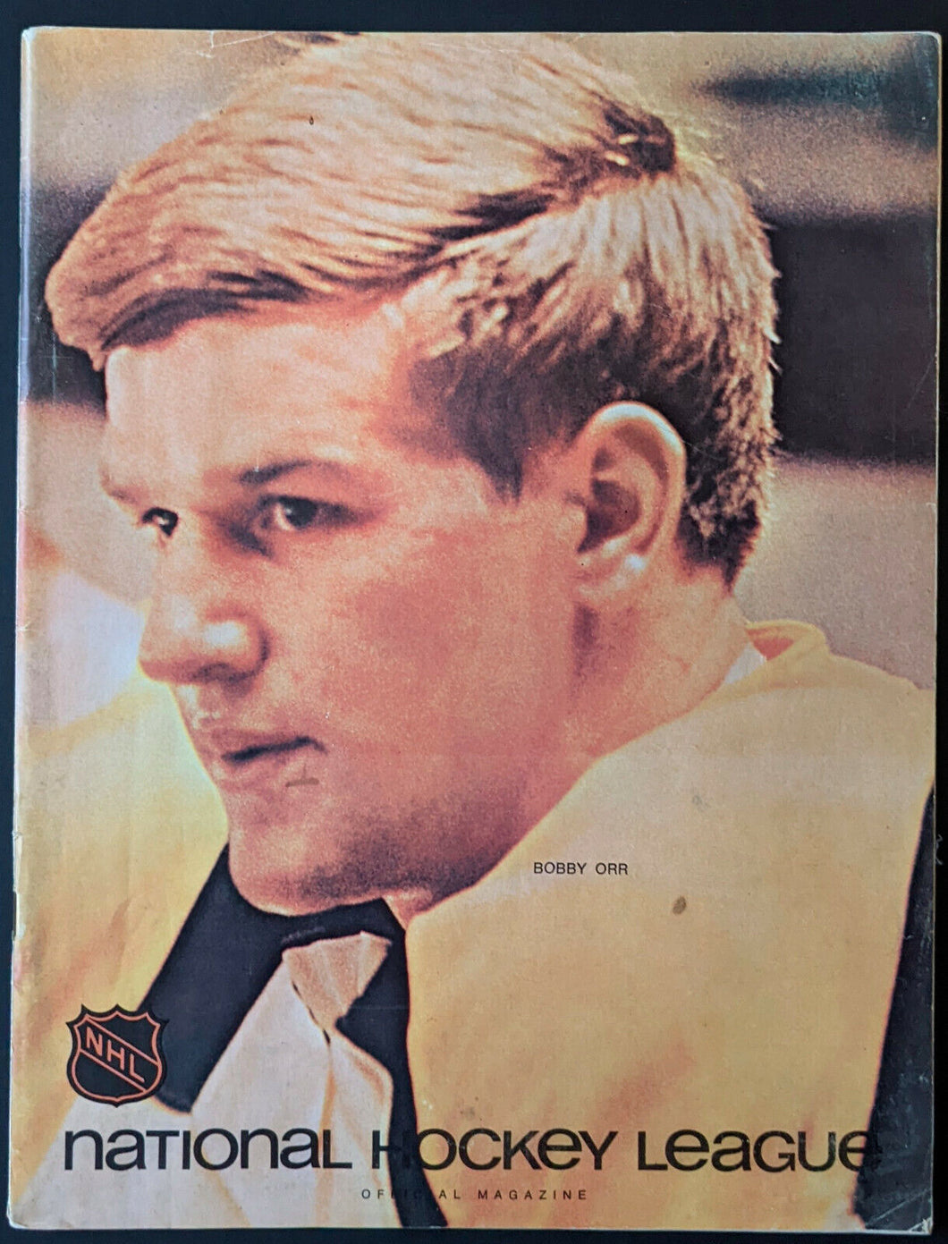 1970 St Louis Arena Hockey Program Boston Bruins vs Blues Bobby Orr Cover