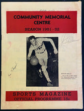 Load image into Gallery viewer, 1951 Harlem Globetrotters Program Signed Jesse Owens Olympics Autographed JSA
