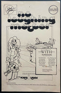 1978 Marijuana Legalization Comedy Night Poster From Toronto's Yuk Yuk's VTG