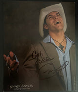 George Canyon Signed Canadian Country Music Singer Autographed Photo Celebrity