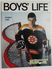 Load image into Gallery viewer, 1970 Rare Boys' Life Magazine - NHL Boston Bruins Bobby Orr Front Cover Vintage
