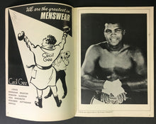 Load image into Gallery viewer, 1974 Madison Square Garden Boxing Program Muhammad Ali v Joe Frazier Vintage
