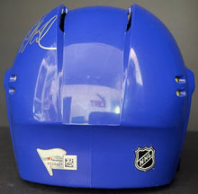 Load image into Gallery viewer, Doug Gilmour Autographed Toronto Maple Leafs Mini Helmet Signed NHL Fanatics
