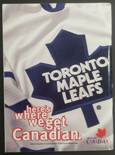 Load image into Gallery viewer, 1999 Air Canada Center Hockey Program Leafs vs Bruins Signed by Darryl Sittler
