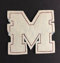 Load image into Gallery viewer, McMaster University Athletic Award Field Hockey Patch 1972 1973 Vintage Ontario
