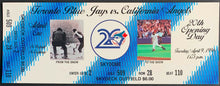 Load image into Gallery viewer, 1996 Toronto Blue Jays 20th Anniversary Season Opening Day Full Ticket + Mailer
