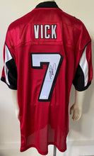 Load image into Gallery viewer, Michael Vick Autographed Signed Atlanta Falcons NFL Football Jersey JSA COA
