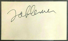 Load image into Gallery viewer, John Lennon Signed Index Card Autographed Beatles Beckett BAS Authentic Graded 8

