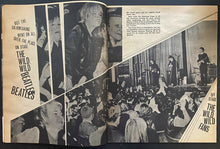 Load image into Gallery viewer, 1964 No 1 The Beatles Around The World Magazine Vintage Fab 4 Lennon McCartney
