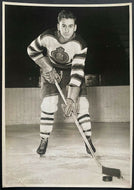 Vintage David Bier Type 1 Original Hockey Photo Dewar Thompson Montreal Royals