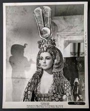 Load image into Gallery viewer, 1963 Type 1 Studio Photo Elizabeth Taylor As Cleopatra 20th Century Fox Hearst
