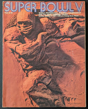 Load image into Gallery viewer, 1971 Super Bowl V Program Baltimore Colts Dallas Cowboys NFL Football Vintage
