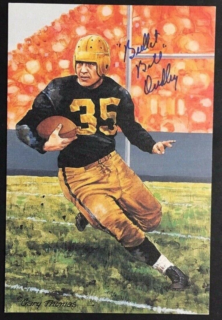 1992 NFL Football Bill Dudley Pittsburgh Steelers Autographed Signed Photo Card