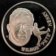 1972 Wilbur Henry Pro Football Hall Of Fame Medal Franklin Mint 1 Troy Oz NFL