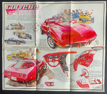 Load image into Gallery viewer, (2) Vintage Corvette Original Car Dealer Showroom Sales Brochures 1979 + 1980
