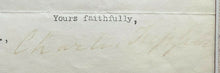 Load image into Gallery viewer, 1898 Vintage Signed Framed Letter Canadian Prime Minister Sir Charles Tupper JSA
