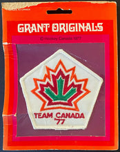 Load image into Gallery viewer, 1977 Team Canada Hockey Patch Vintage Factory Sealed Jersey Crest

