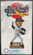 Load image into Gallery viewer, 2018 Roy Halladay Syracuse Sky Chiefs Memorial Bobblehead MiLB Wobbler Baseball
