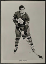 Load image into Gallery viewer, 1968-69 NHL Hockey Toronto Maple Leafs Pat Quinn Team Issued Photo HOF Builder
