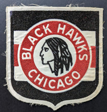 Load image into Gallery viewer, Circa 1950's Chicago Blackhawks Patch/Crest NHL Hockey Vintage Original Six
