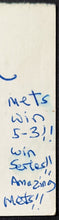 Load image into Gallery viewer, 1969 Unused Ticket New York Mets Game 5 + Ed Sullivan Autograph MLB Baseball LOA
