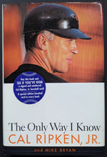 Load image into Gallery viewer, 1997 Cal Ripken Jr Autographed Hardcover Book Signed Baltimore Orioles MLB
