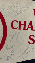Load image into Gallery viewer, 1981 Signed IIHF World Championships Team Canada Pennant Autographed Don Cherry
